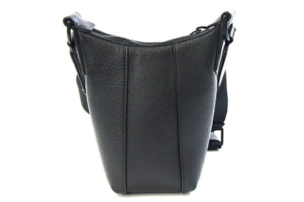 Balenciaga Shoulder Crossbody Black Bag Leather Hourglass Bag Black